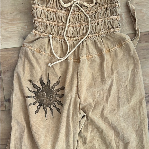 Free people custom dyed Halter Jumpsuit - Picture 3 of 6